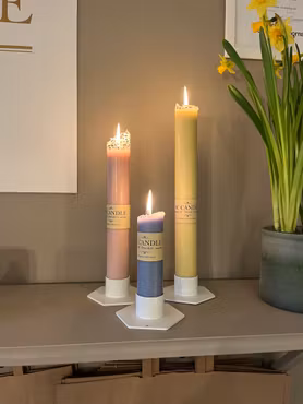 Ljusspira 20 cm BLÅ