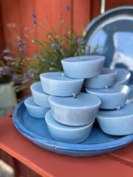 Flytljus för trädgården Blå