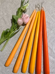 Handstöpta ljus, Aprikos