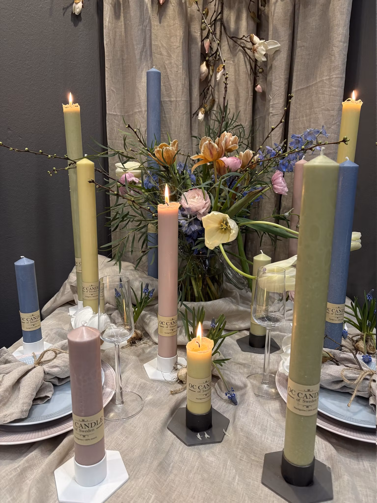 OC Candle ljushållare till Spira