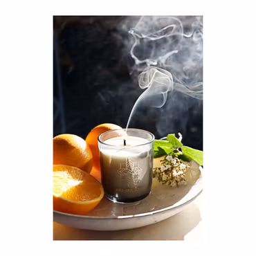 Ljus med Trälock 210g, Seville Orange Blossom