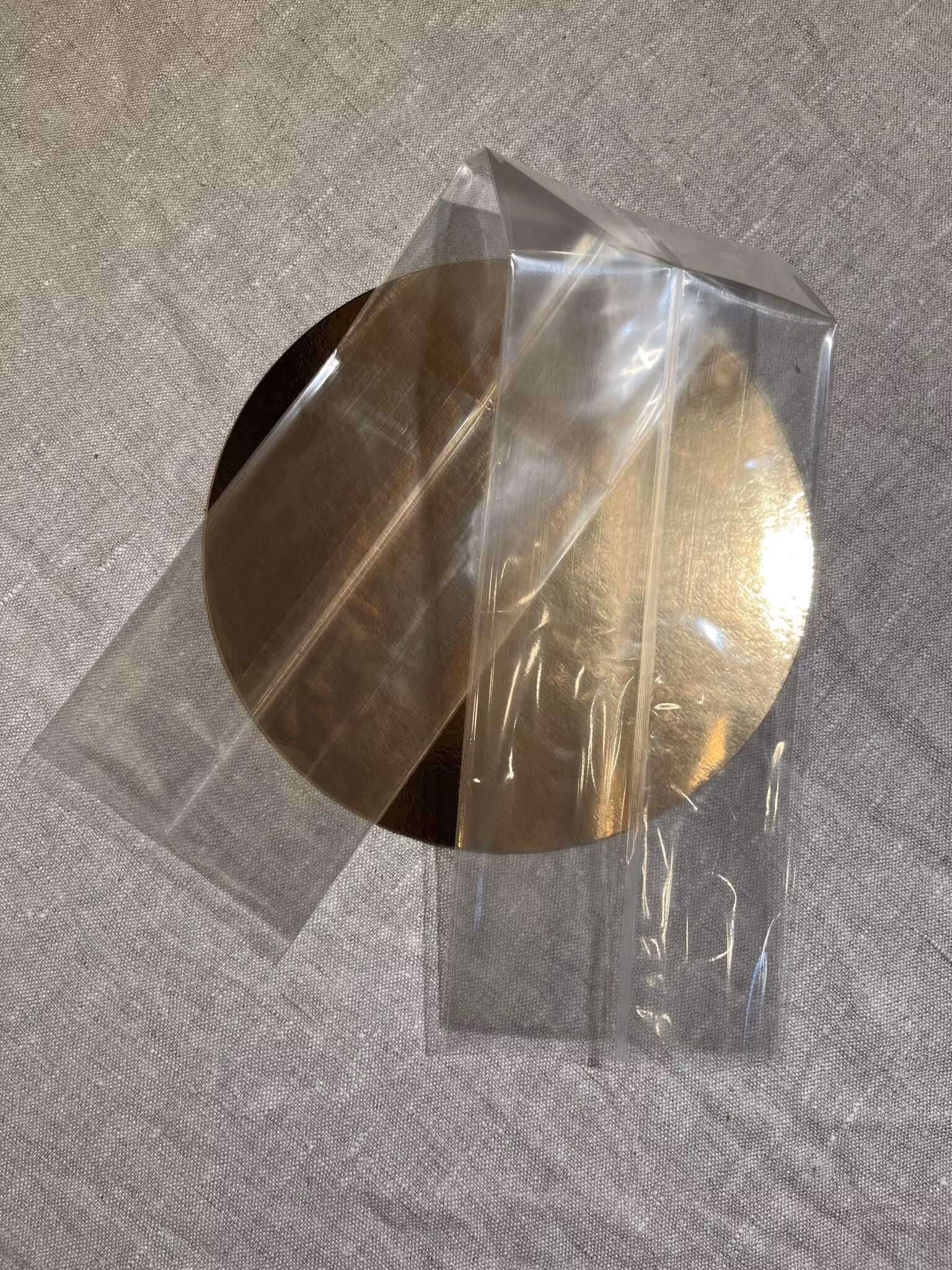 Cellofanpåse med botten Stor