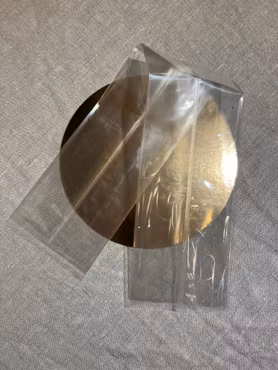 Cellofanpåse med botten Stor