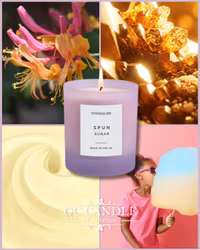 Doftljus Spun Sugar