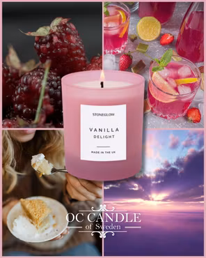 Doftljus Vanilla Delight