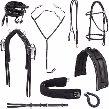 Komplett lädersele "Leather Line Slim QH" Premium