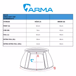 ARMA Soft Top Boots med kardborre