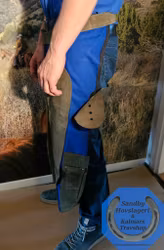 Gibbins Flamemaster Wrap-Round Open Front låga knivfickor