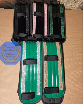 Selunderlägg med större glitter till ponny