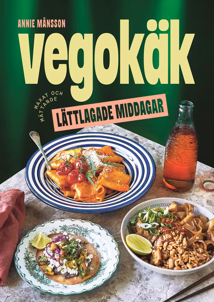 Vegokäk - finns i Rutströms bokhandel