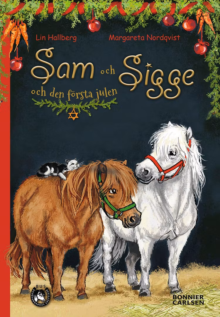 Sam och Sigge och den första julen - finns i Rutströms bokhandel