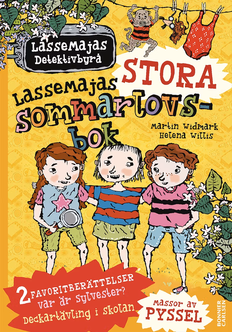 LasseMajas stora sommarlovsbok - finns i Rutströms bokhandel