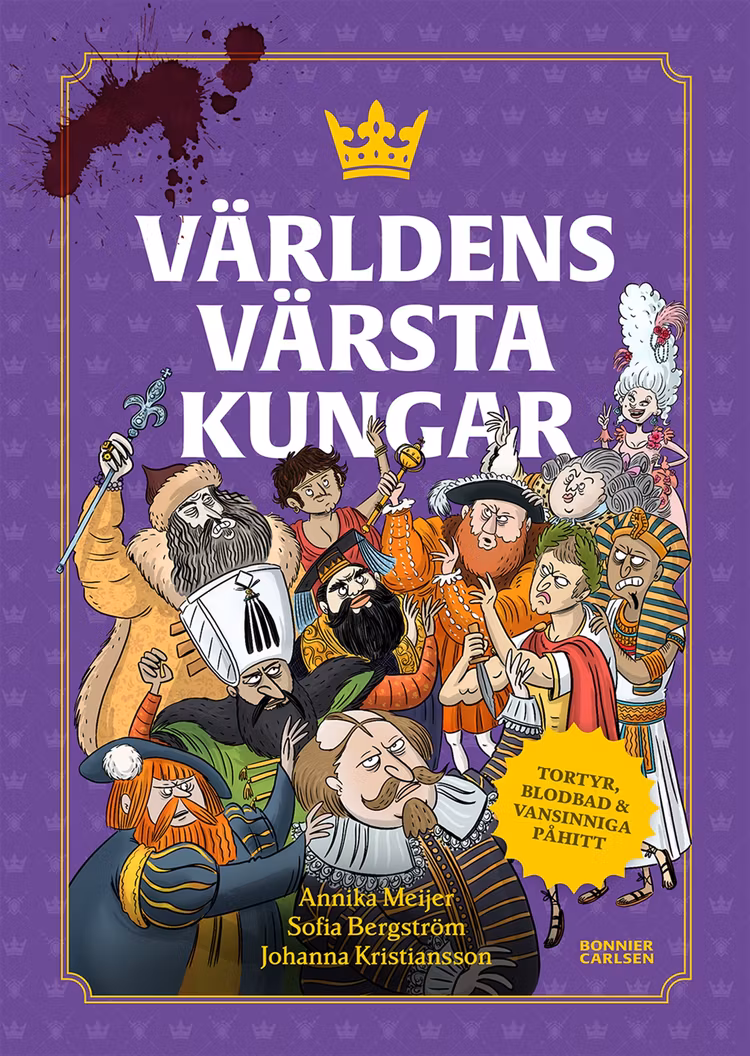 Världens värsta kungar - finns i Rutströms bokhandel