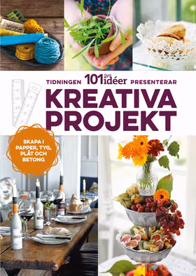 Kreativa projekt : skapa i papper, tyg, plåt och betong