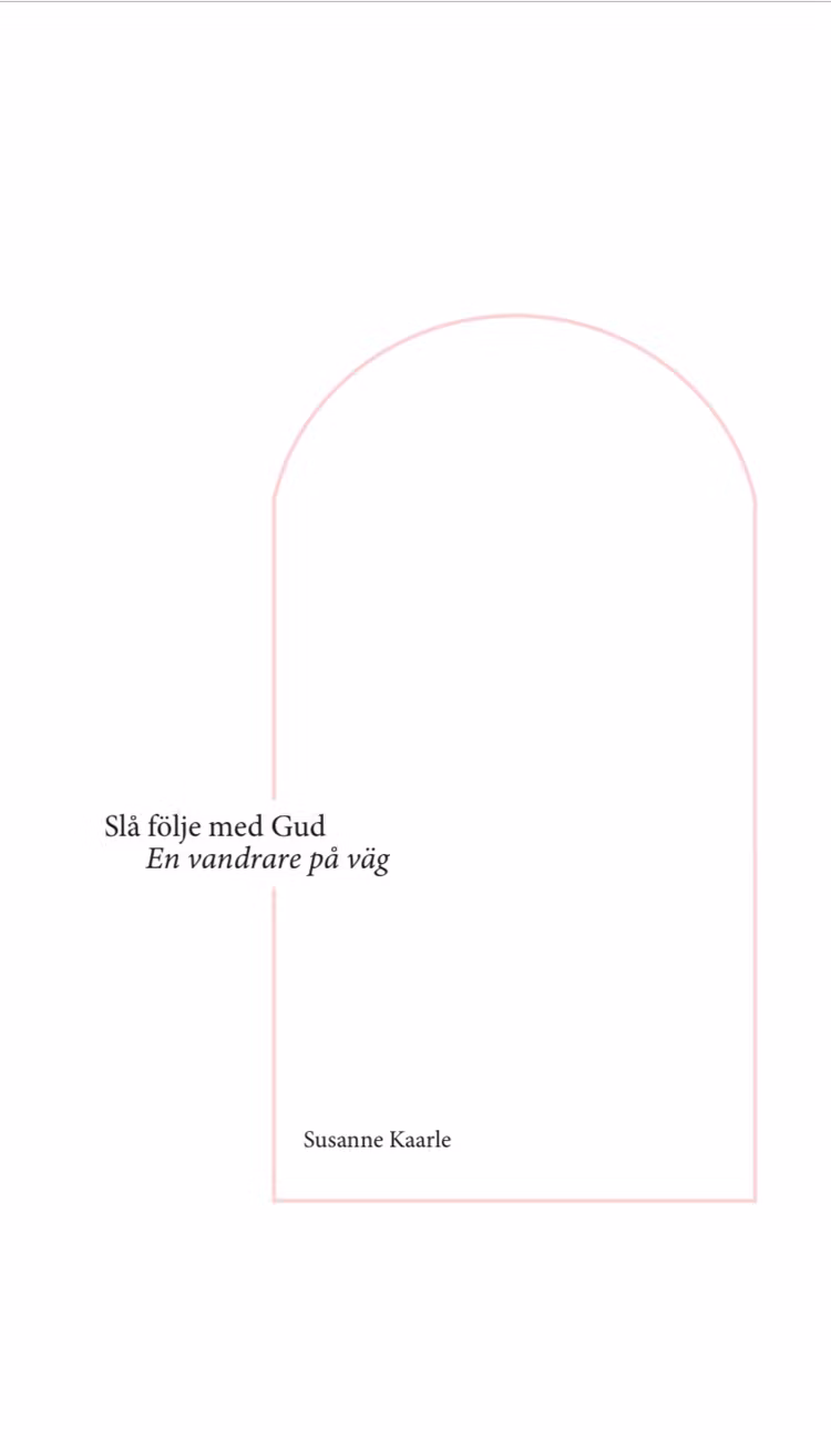 Slå följe med Gud, en vandrare på väg - finns i Rutströms bokhandel