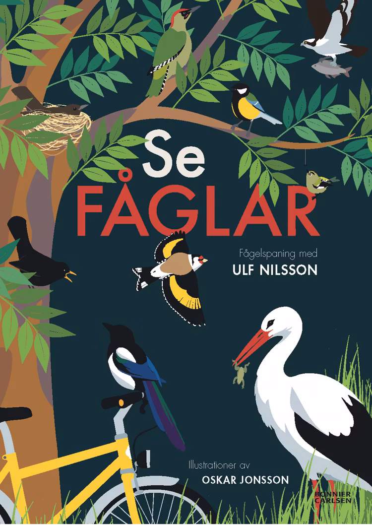 Se fåglar - finns i Rutströms bokhandel