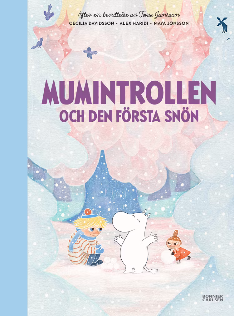 Mumintrollen och den första snön - finns i Rutströms bokhandel