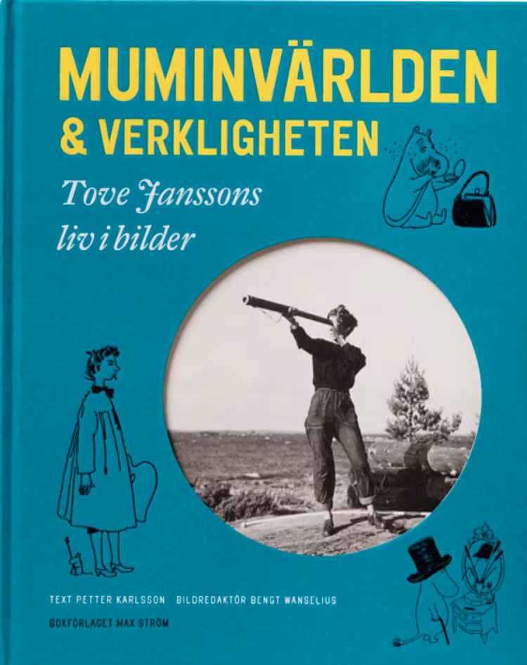 Muminvärlden och verkligheten - Tove Janssons liv i bilder - finns i Rutströms bokhandel