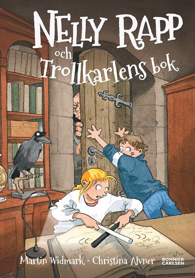 Nelly Rapp och trollkarlens bok - finns i Rutströms bokhandel