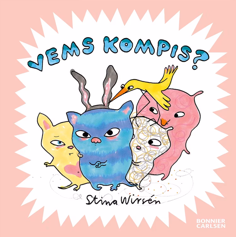 Vems kompis? - finns i Rutströms bokhandel