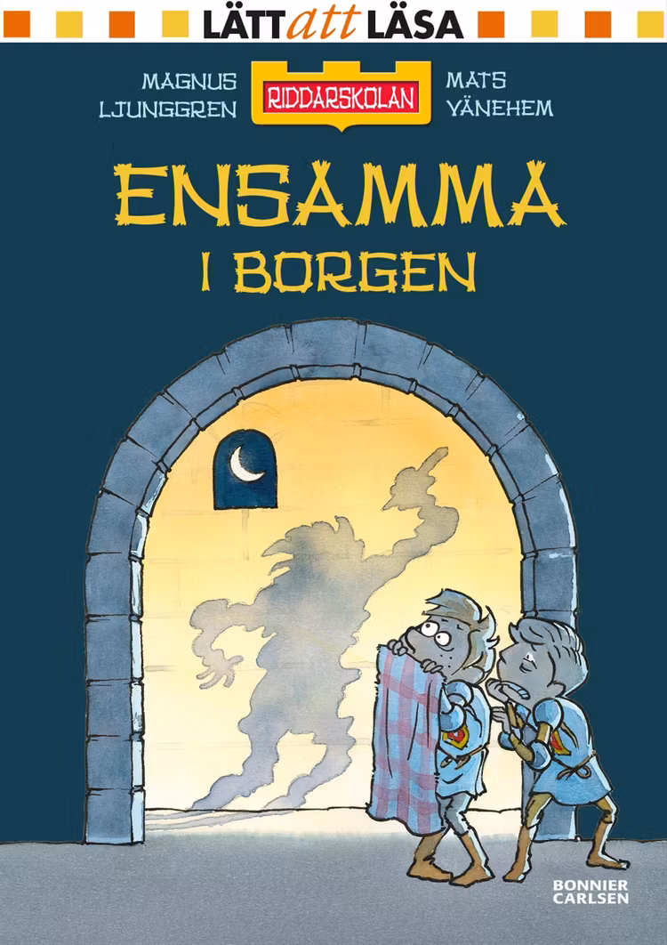 Ensamma i borgen - finns i Rutströms bokhandel