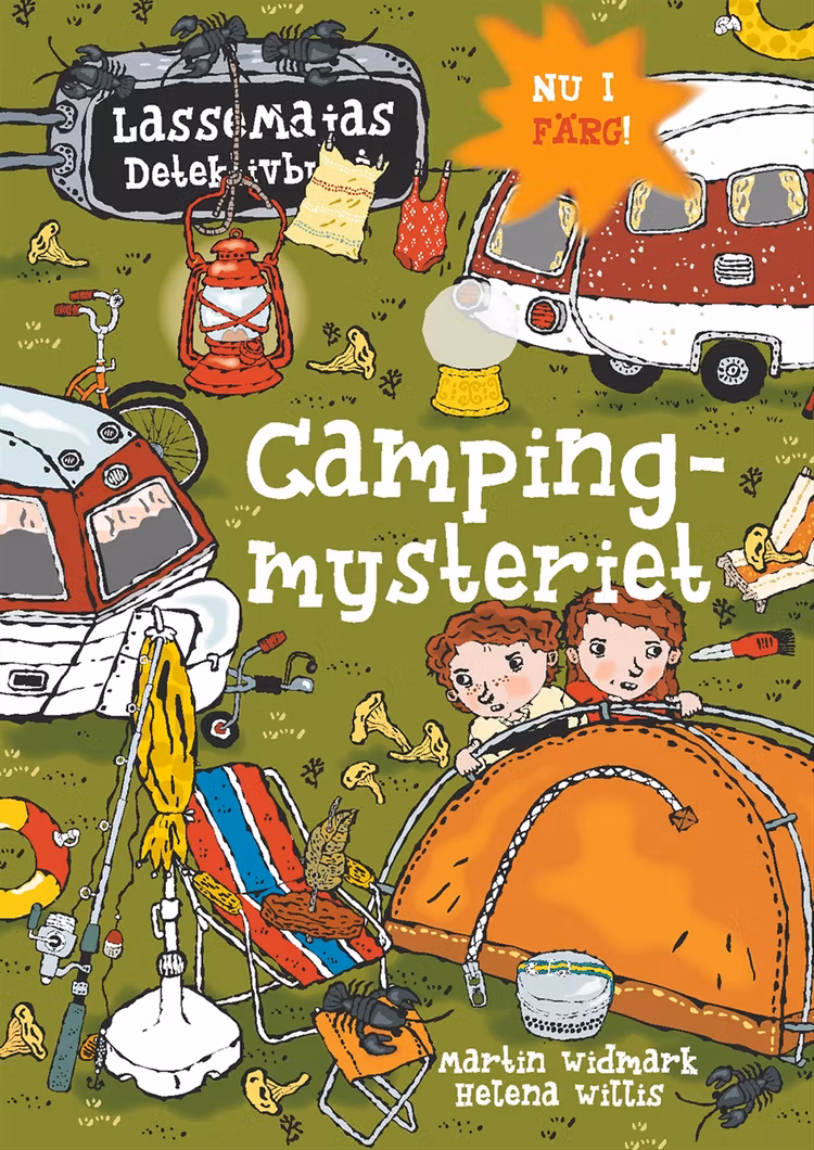 Campingmysteriet - finns i Rutströms bokhandel
