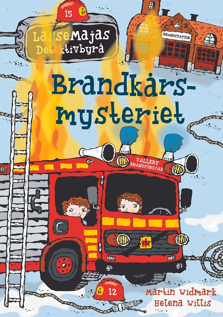 Brandkårsmysteriet - finns i Rutströms bokhandel