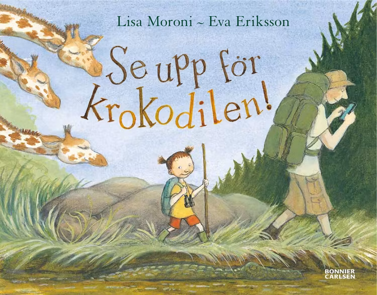 Se upp för krokodilen! - finns i Rutströms bokhandel