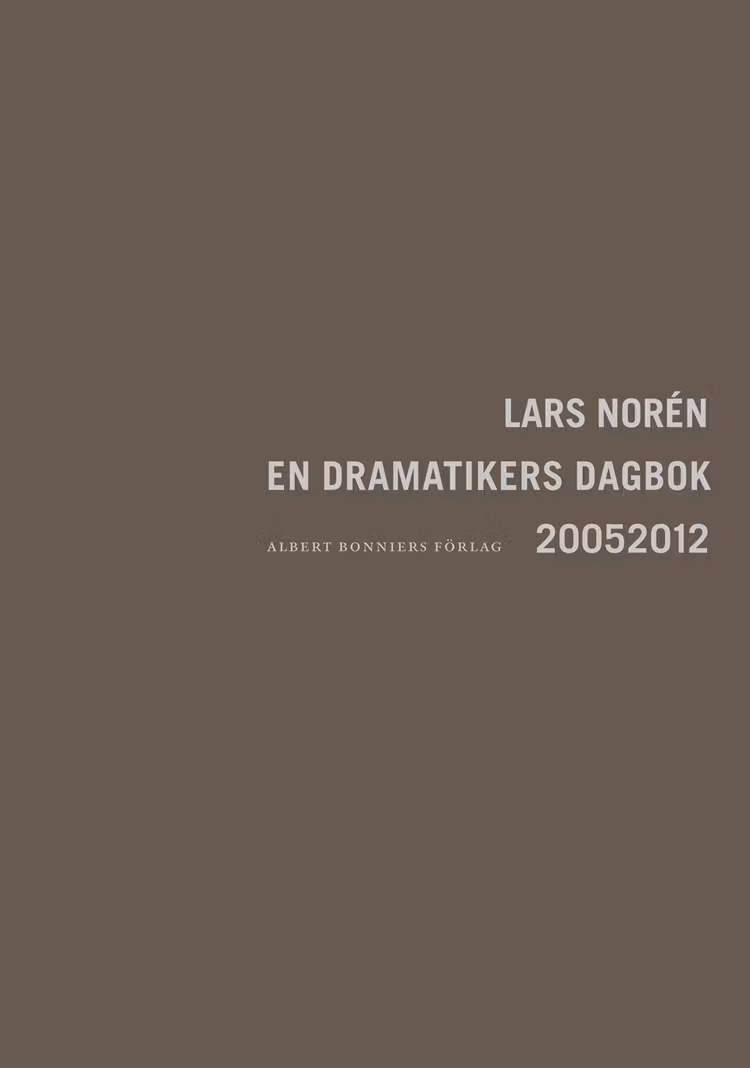 En dramatikers dagbok 20052012 - finns i Rutströms bokhandel