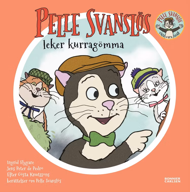 Pelle Svanslös leker kurragömma - finns i Rutströms bokhandel