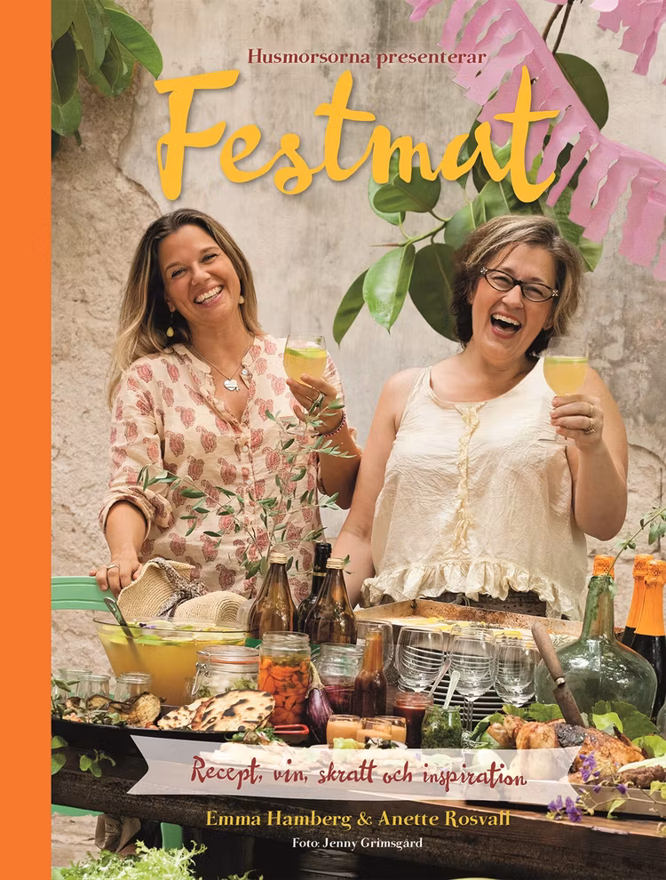 Husmorsorna presenterar: Festmat - finns i Rutströms bokhandel