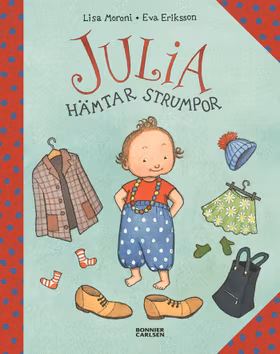 Julia hämtar strumpor