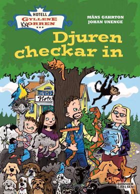 Djuren checkar in