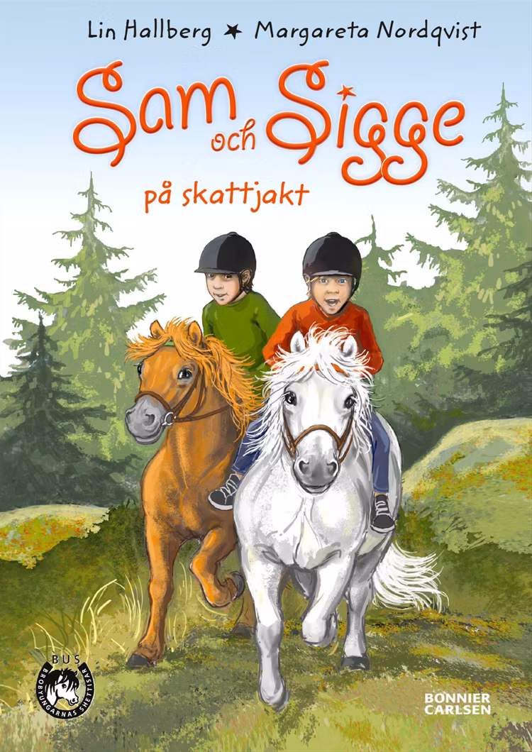 Sam och Sigge på skattjakt - finns i Rutströms bokhandel