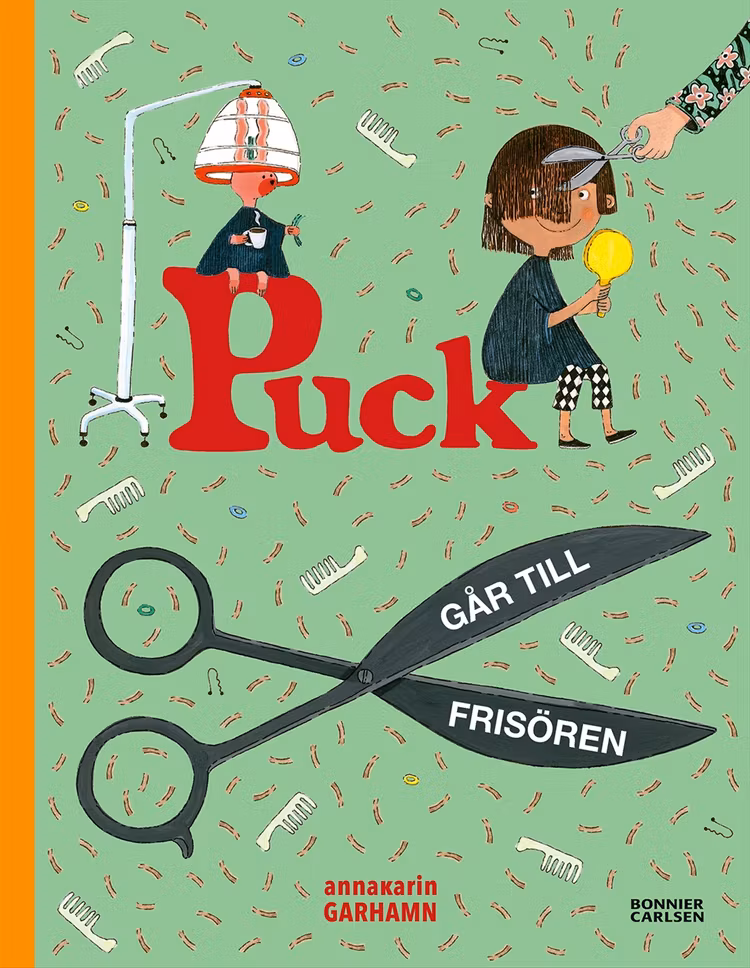 Puck går till frisören - finns i Rutströms bokhandel
