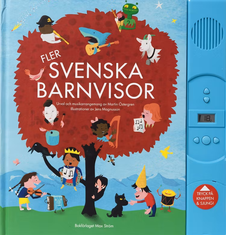 Fler svenska barnvisor - finns i Rutströms bokhandel