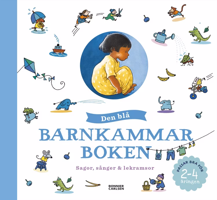 Den blå barnkammarboken - finns i Rutströms bokhandel