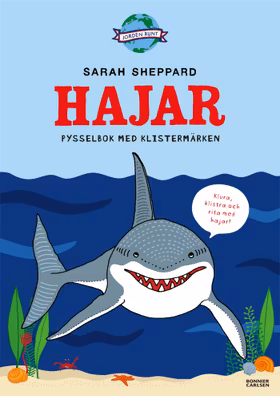 Jorden runt. Hajar - pysselbok med klistermärken