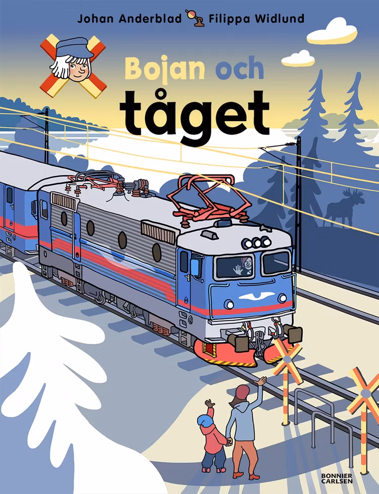 Bojan och tåget - finns i Rutströms bokhandel