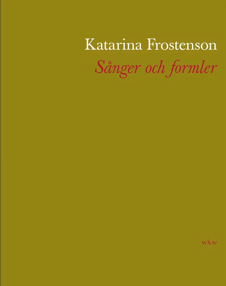Sånger och formler - finns i Rutströms bokhandel