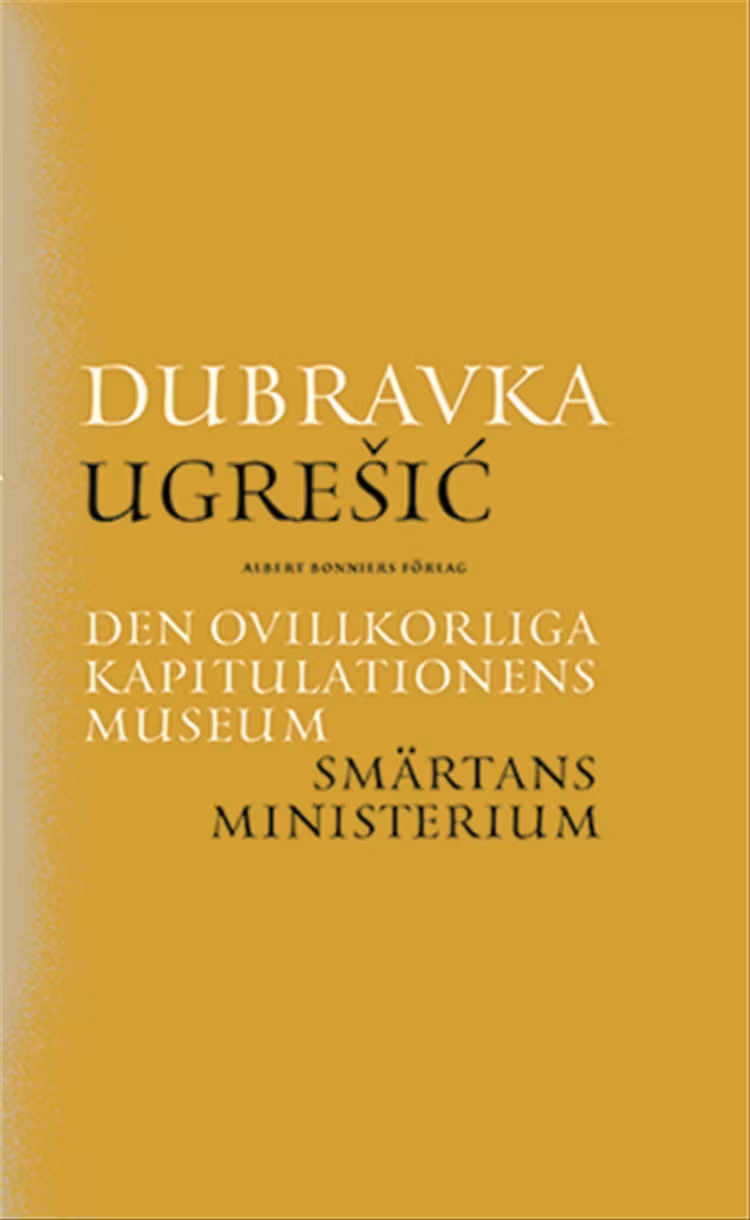 Den ovillkorliga kapitulationens museum/Smärtans ministerium - finns i Rutströms bokhandel
