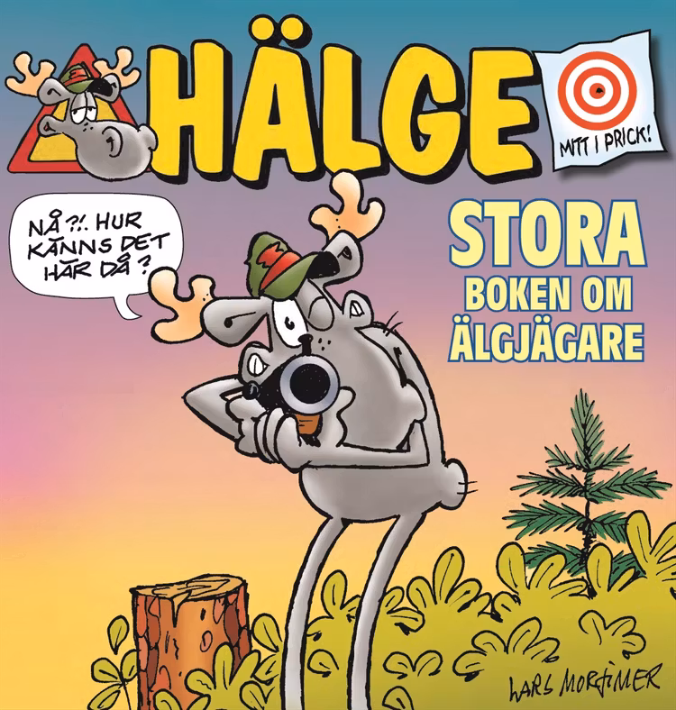 Hälge - Stora boken om älgjägare - finns i Rutströms bokhandel