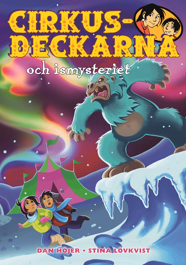 Cirkusdeckarna och ismysteriet - finns i Rutströms bokhandel