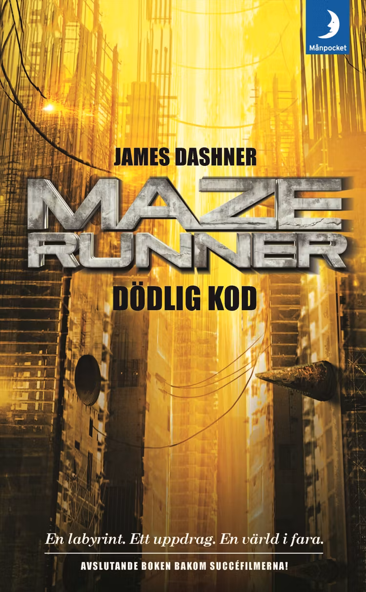 Maze runner - dödlig kod - finns i Rutströms bokhandel