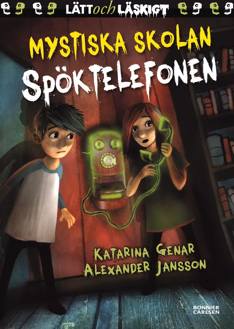 Mystiska skolan. Spöktelefonen - finns i Rutströms bokhandel
