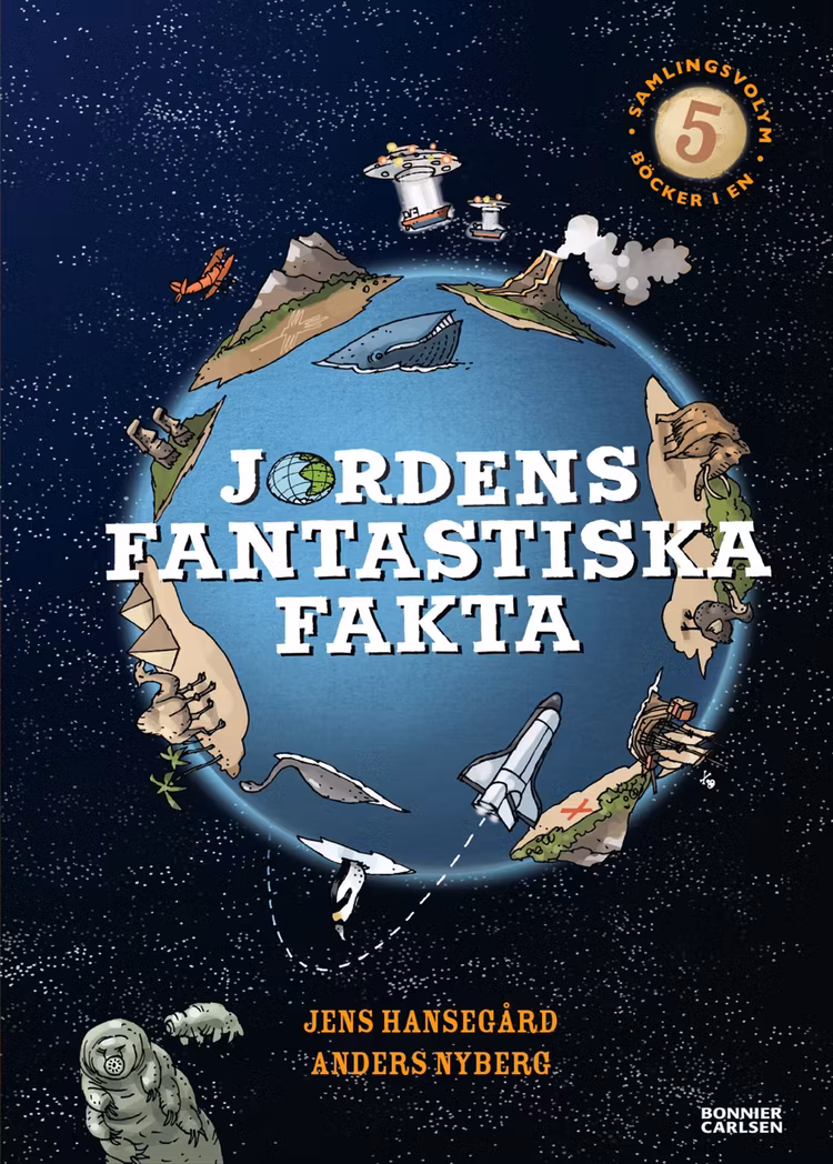 Jordens fantastiska fakta  - finns i Rutströms bokhandel