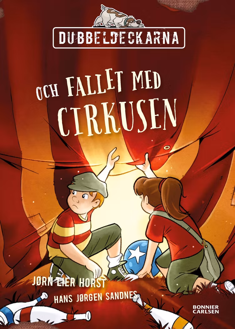 Dubbeldeckarna och fallet med cirkusen - finns i Rutströms bokhandel