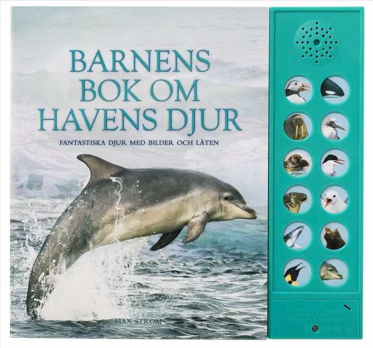 Barnens bok om havens djur - finns i Rutströms bokhandel