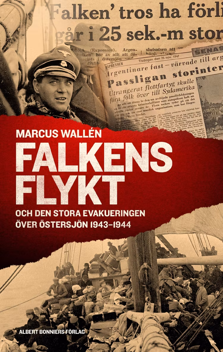 Falkens flykt - finns i Rutströms bokhandel