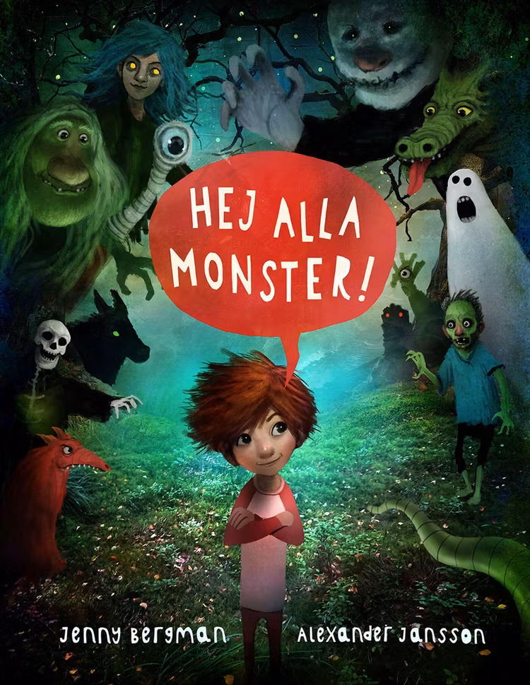 Hej alla monster! - finns i Rutströms bokhandel